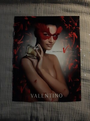 Werbepapier Parfum. Parfum Ad Valentino V von 2005