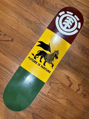 Element Skateboards  Future Is Nature  Early 2000 s Skateboard Deck 