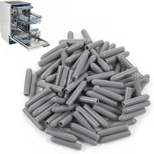 Dishwasher Rack Tine Prong Repair End Cover Caps, 100PCS Universal anti Slip PVC