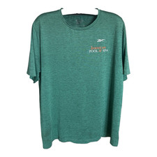 Reebok Speedwick T-shirt in green/teal (T064)