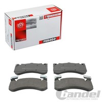 Ferodo Fuse+ BremsbelÄGe Vorne Passend FüR Audi A6 A7 A8 Bentley Bentayga Mulsan