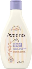 Aveeno Baby Calming Comfort Bedtime Bath and Wash (1 X 250Ml), Tear-Free and Soa