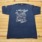 Vintage 1985 Sturgis Bike Week To Hell With The Races Motorcycle T Shirt XL