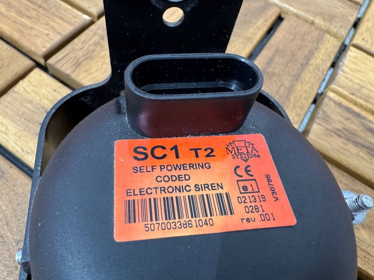 FERRARI F430 2006 ANTI THEFT SIREN # 186593