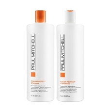 Paul Mitchell Color Protect Shampoo  Conditioner Duo 33.8oz Liter Set