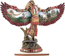 DIY Diamond Art Painting Kit Ornament, Wings Religious Handmade Three-Dimensiona