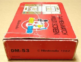 Game & Watch Multi Screen Mickey & Donald [With Outer Box]