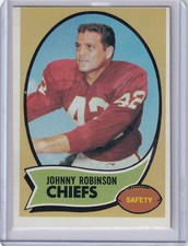 1970 Topps Football #129 Johnny Robinson - Kansas City Chiefs