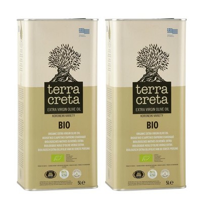 Terra Creta Bio Olivenöl 2x 5,0l Kanister - Sparset - Neue Ernte 25/26