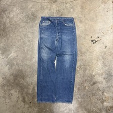 Vintage 80s Levi  s 501 Dark Wash Jeans Size 36x32