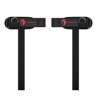 Ekkovision Weight Lifting Straps With Cuffed D Ring, Wrist Support for Men, H...