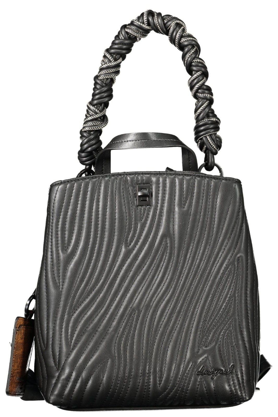 Desigual Donna Nero Borse, Taglia Unica, New, - Immagine 3