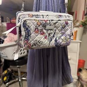 Vera Bradley Felicity Paisley Pink Quilted Sling Backpack Vera Bradley Felicity Paisley | eBay main image 3