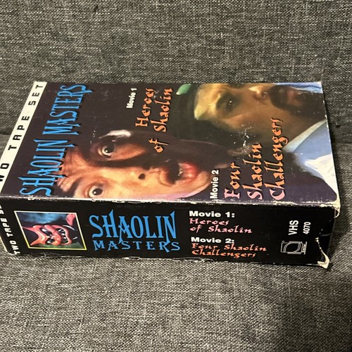 SHAOLIN MASTERS 2-VHS TAPE SET Heroes of Shaolin & Four Shaolin Challengers RARE - Picture 12 of 15