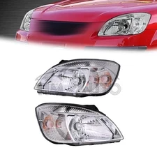 Driver + Passenger Headlight Set For 2006 2007 2008 2009 Kia Rio 5
