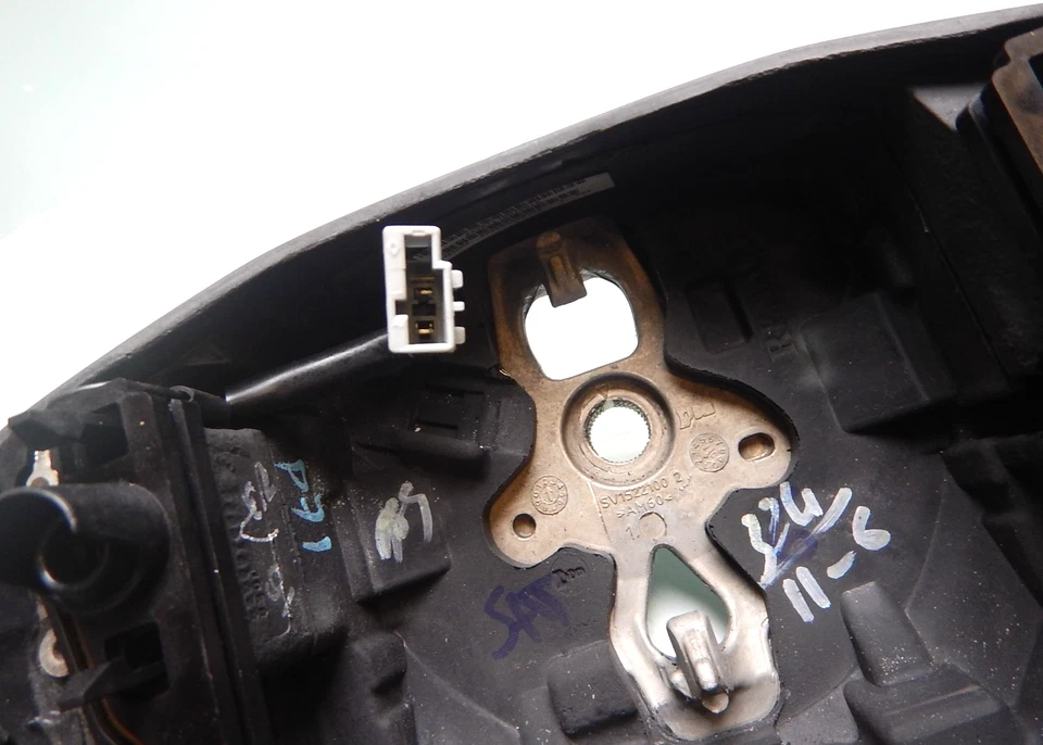 RENAULT CLIO / 3 - III / LENKRAD / Leder schwarz / 8200344077 (BZ40) - Bild 3 von 4