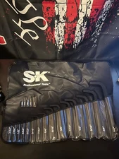 20 pc hex L key wrench set SK Professional Tools w/tool roll *Made in USA*  NEW