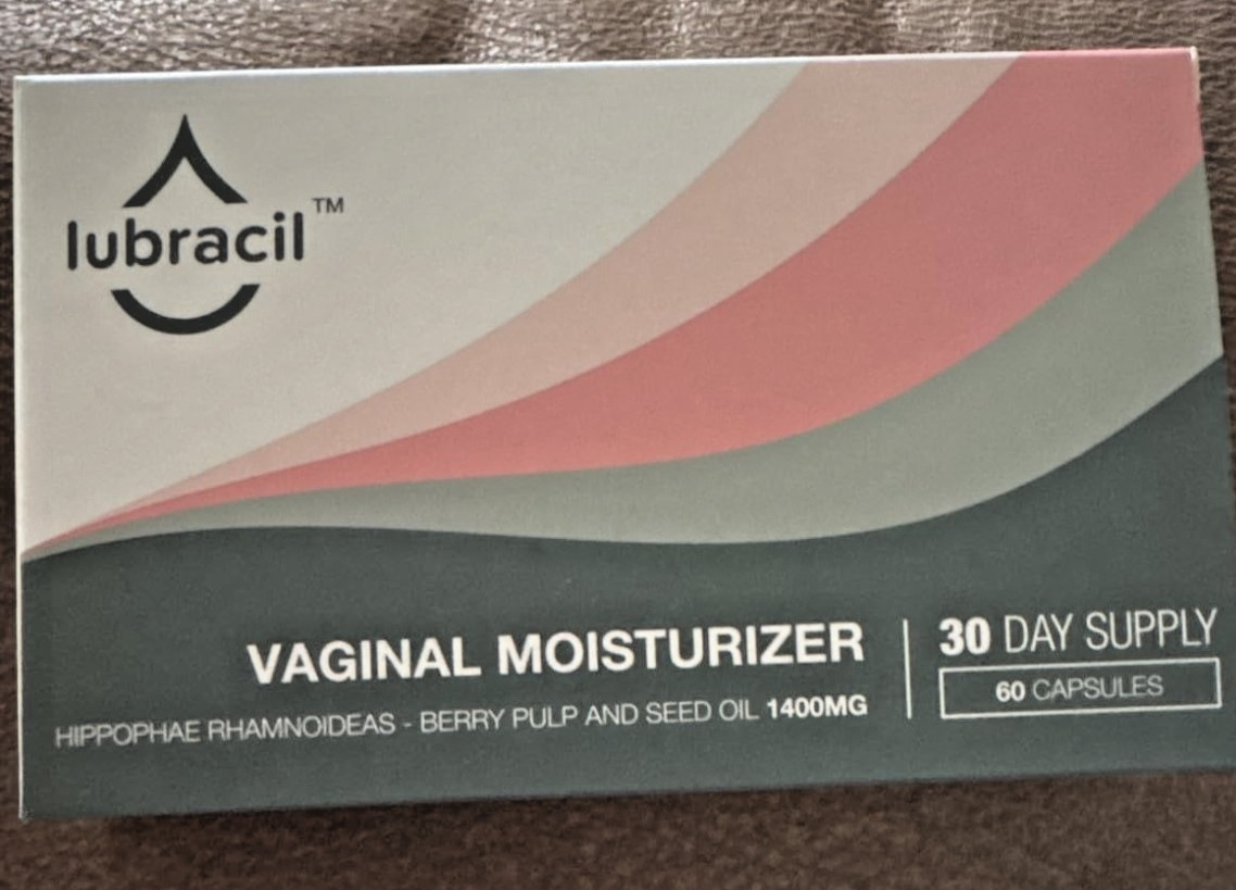 Lubracil Vaginal Moisturizer Vitamins – Itch Relief Support – 60 Capsules