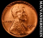 1954 Lincoln Wheat Cent - Choice Gem Brilliant Uncirculated  No Reserve  #K82