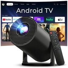 Mini Vidéoprojecteur Supporte 1080P 4K Full HD avec Wi-FI 6 & Bluetooth 5.4, ...