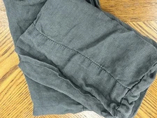 The Citizenry Stonewashed French Linen Bedding Set Of 2 Standard Shams Gray