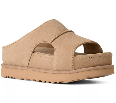 UGG Women's Goldenstar Hi Cutout Open Toe Slide Sandals New