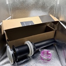 KES Bathroom Sink Drain Assembly with Pop Up Strainer Black S2013A-BK