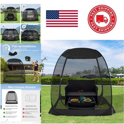 Mosquito Net Screen House Tent 2-3 Person Instant Setup for Outdoor Activities