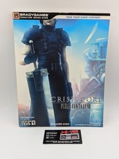 PSP Crisis Core Final Fantasy VII BradyGames Strategy Guide Poster Included
