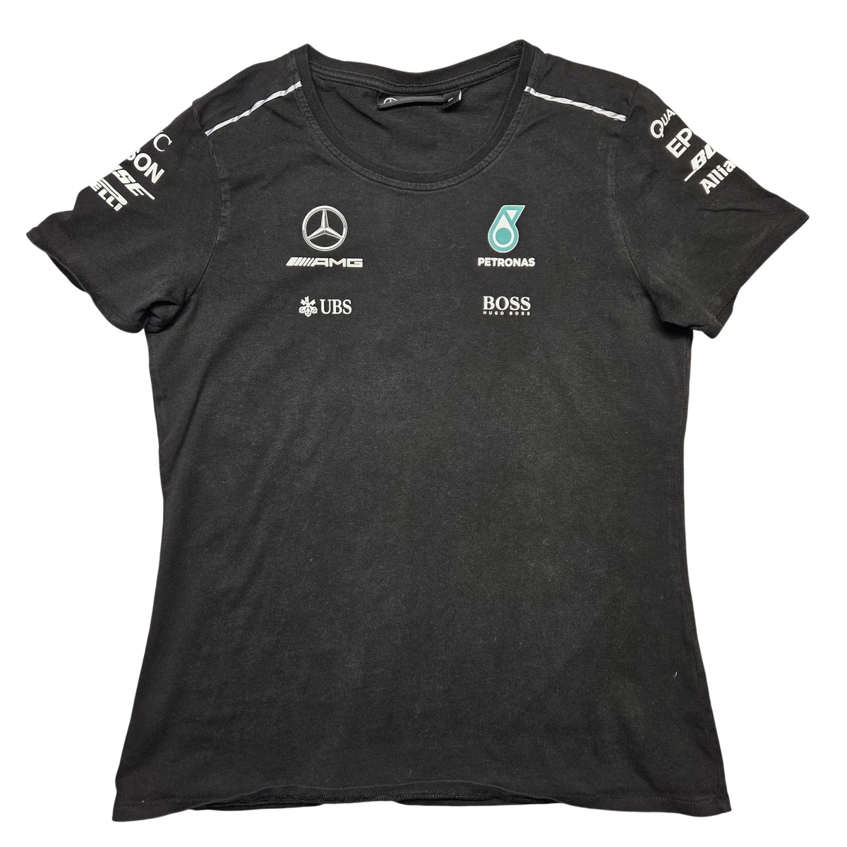 MERCEDES AMG PETRONAS F1 Équipe Réplique Robe Chemise 2023 EUR 60,26 - FR