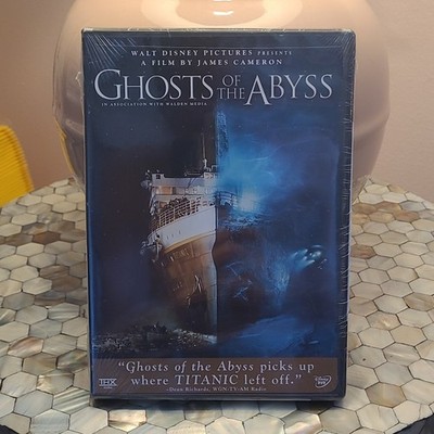 Disney Ghost of the Abyss 3D DVD James Cameron's Trip to Titanic