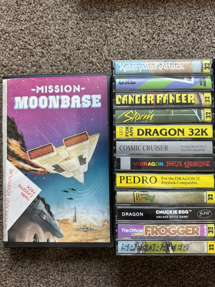 Dragon 32 console, Manuals and 53 games - Image 4 of 4