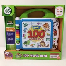 Leap Frog Interactive Touch Book Learning Friends 100 Words English Spanish READ
