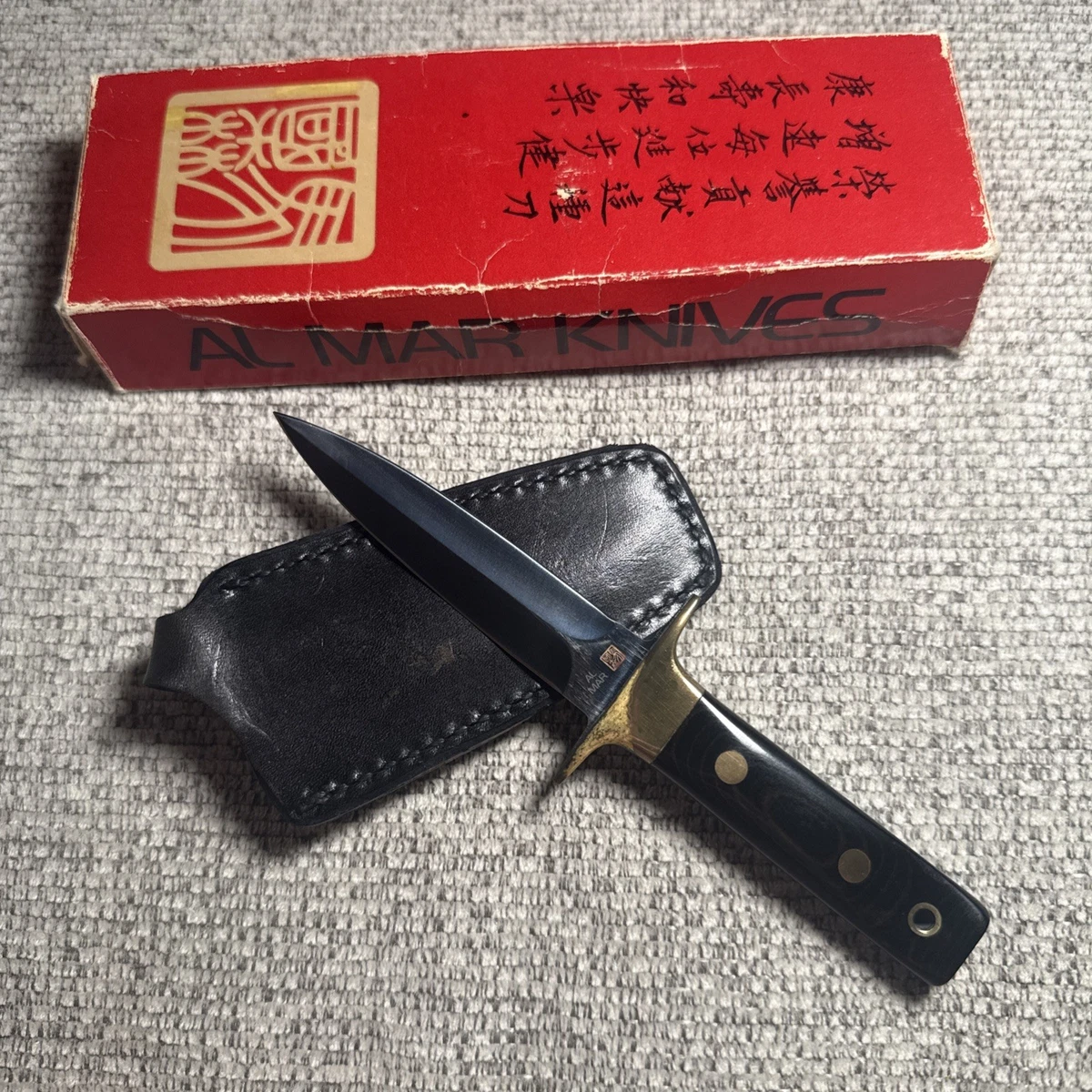 Al mar Vintage Factory Manufactured Fixed Blade Knives for sale | eBay