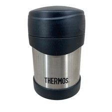 Thermos Vacuum Insulated Food Jar Wide Mouth 10 oz Hot or Cold Stainless Steel