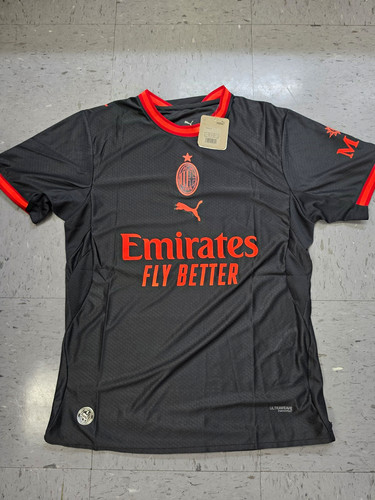 PUMA AC Milan 26/27 Third Jersey XL Black Red Officially Licensed Players Ver