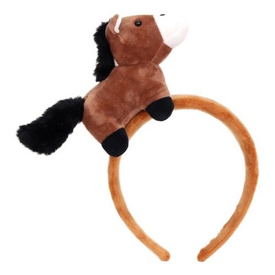 Furry Horse Doll Headbands For Role Play Costume Parties Halloween Christmas