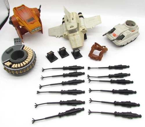 Vintage 70s 80s Kenner Star Wars Vehicle Parts Lot Shuttle TaunTaun MTV-7 ROTJ