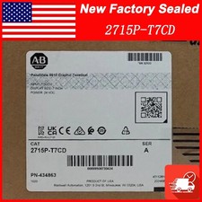 New Allen-Bradley 2715P-T7CD PanelView 5510 Graphic Terminal 2715PT7CD