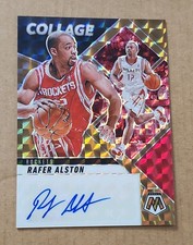 2024-25 Mosaic RAFER ALSTON Collage SP Bronze Auto Houston Rockets 13/49 🔥