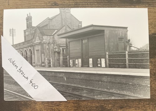 641. CHATTERIS STATION CAMBRIDGESHIRE British railway photograph