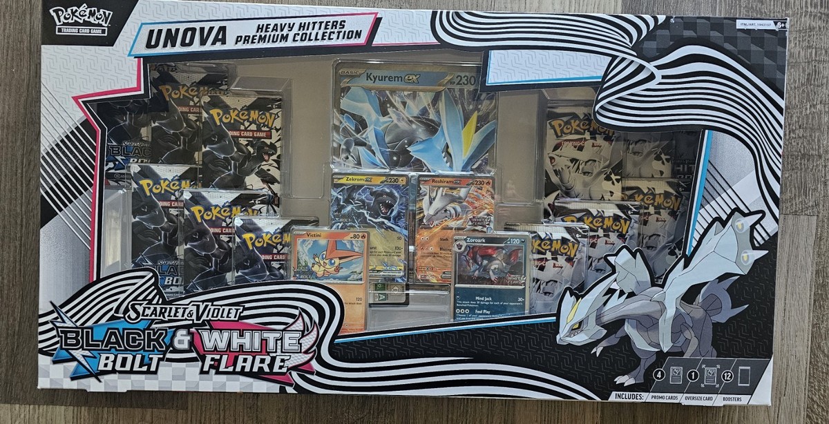 POKÉMON SEALED BOX UNOVA Heavy Hitters Premium Collection BLACK
