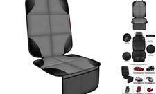 Car Seat Protector 1 Pack Car Seat Cushion Mat Thickest 1 Seat Protector Gray