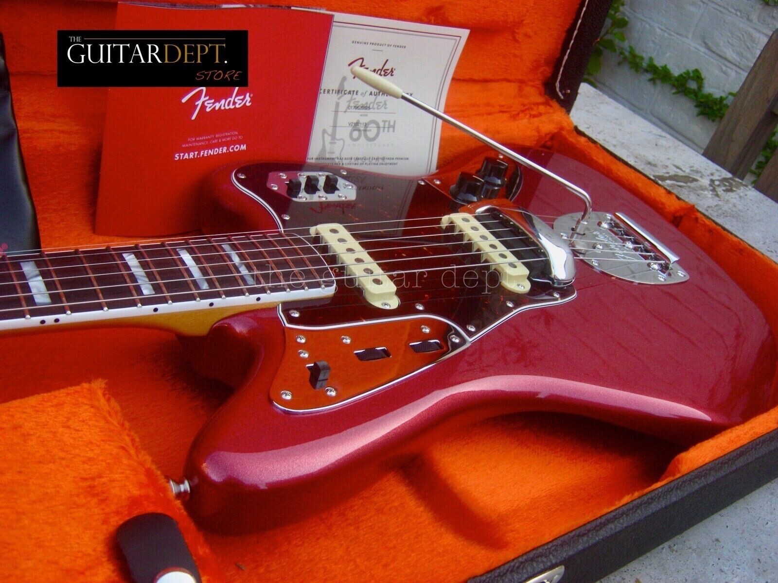 ♚AS_NEW♚ULTRA RARE♚2021 FENDER Ltd Edn American 60th Anniversary JAGUAR USA♚50th