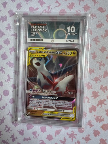 Latias & Latios-GX graded ACE 10 for sale on eBay