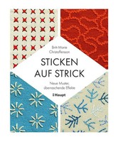 Britt-Marie Christoffersson | Sticken Auf Strick | Taschenbuch | Deutsch (2021)