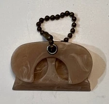 Vintage Promo Key Chain Coin Holder & Ice Scraper. Langer Bros. Inc. Dodge Cars