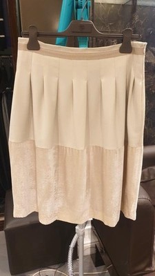 Women Etro Skirt Beige Polyester 38 / M / 46