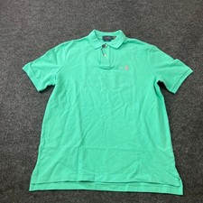 POLO RALPH LAUREN Classic Solid Cotton Mesh Polo Shirt Men's Size L