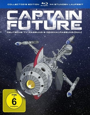 Captain Future Collector's Edition Blu-ray Komplettbox Sci-Fi Serie LEONINE Film